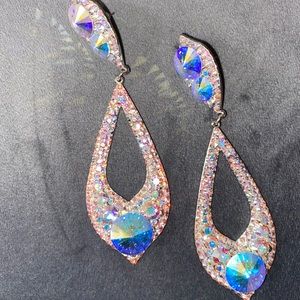 Stefanie Somers AB crystal earrings